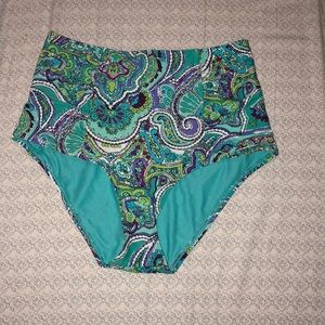 High Waisted American Eagle Swim Bottoms